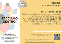 Facciamo centro! seconda edizione. Appuntamento: giovedì 28  ottobre