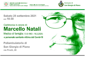 In ricordo di Marcello Natali, medico di famiglia vittima del Covid