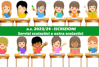 Iscrizioni ai servizi scolastici e extra scolastici a.s. 2023/24: solo online, entro il 31 luglio 2023
