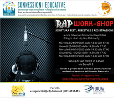 Rap workshop con Manuel Simoncini: scrittura rap e freestyle per ragazze e ragazzi