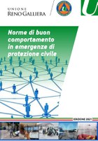 Un opuscolo spiega le Norme di buon comportamento in emergenze di protezione civile: in distribuzione nelle case