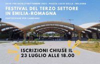 Primo Festival del Terzo Settore in Emilia-Romagna: il 27 settembre, a Bologna