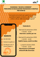“Sicuri & Connessi”: educazione finanziaria e digitale per over 65