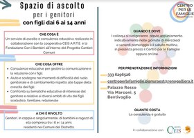 Hai un figlio di 6-14 anni? Il Centro per le Famiglie offre uno spazio di ascolto e consulenza educativa su misura per te