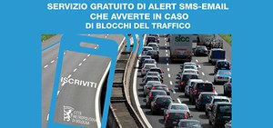 Blocchi del traffico: al via il servizio gratuito che avverte i cittadini con una mail o un sms