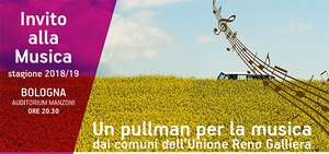 Un pullman per la musica dai comuni dell’Unione Reno Galliera